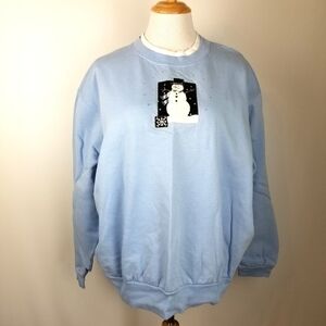 Trillogy Snowman Sweatshirt, sz 2X